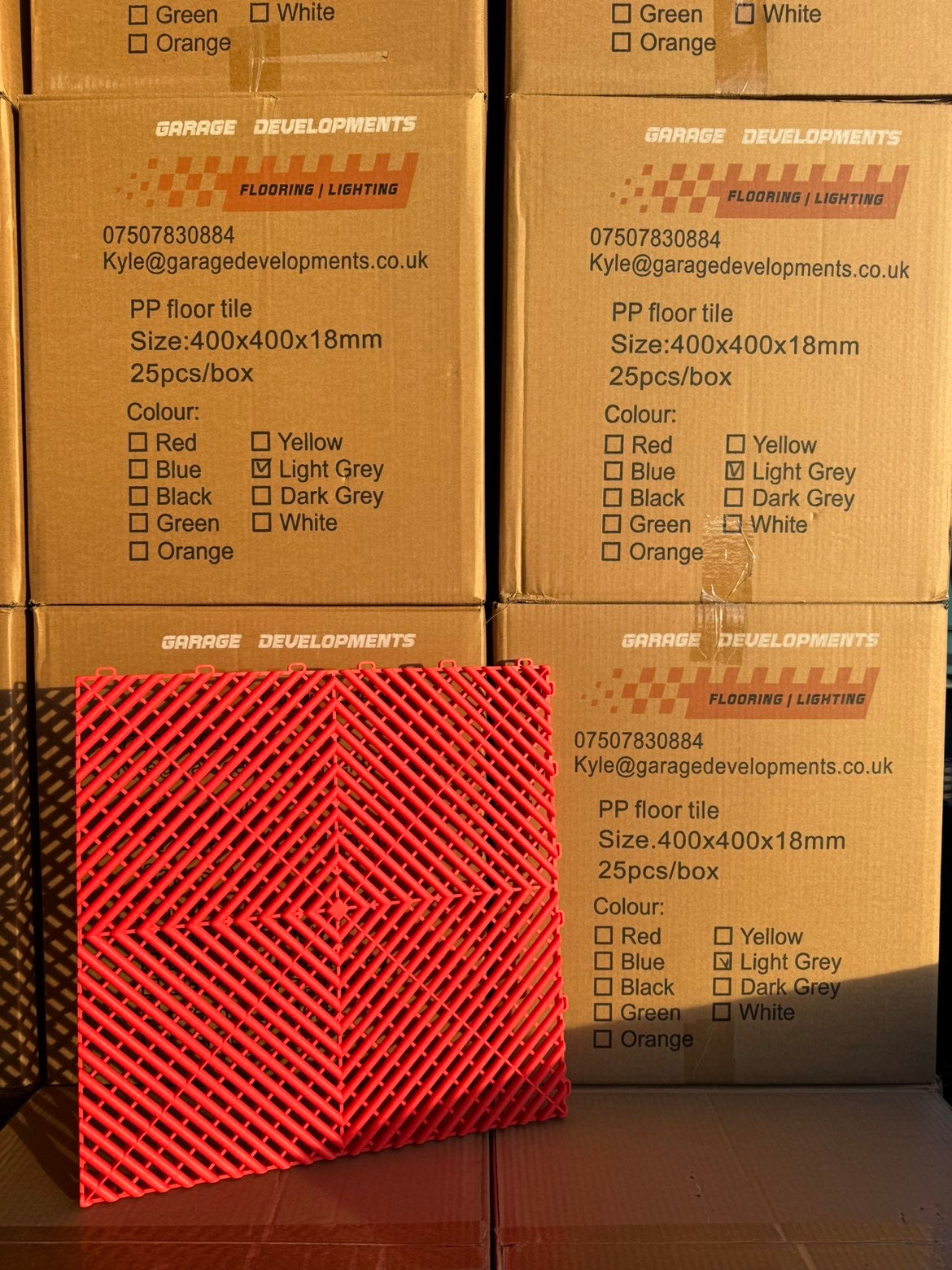 Vented Flooring tile