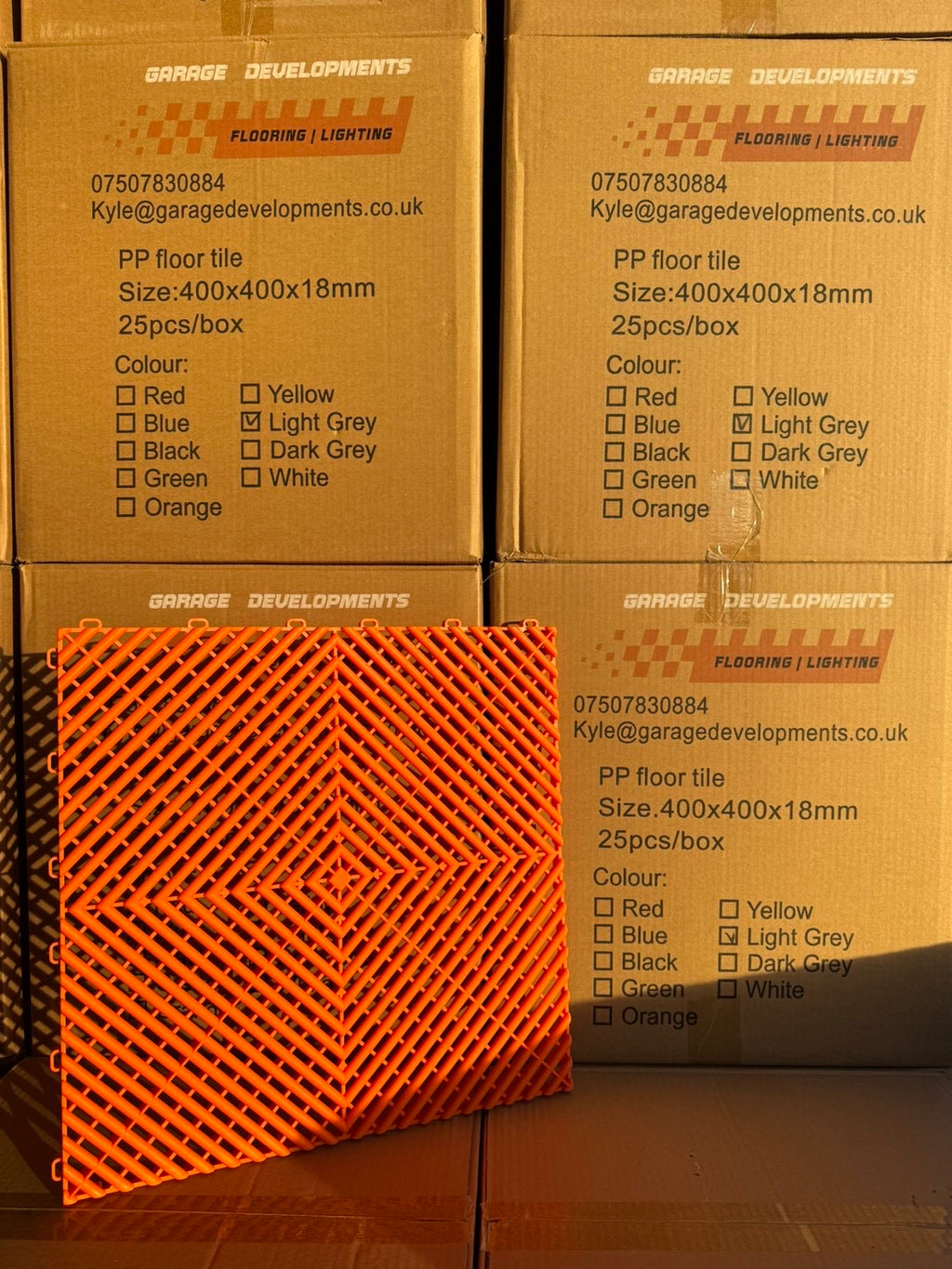 Vented Flooring tile